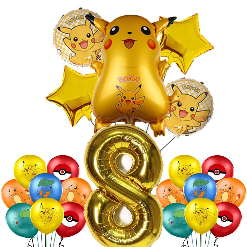 Set mare de baloane Pikachu - mai multe variante