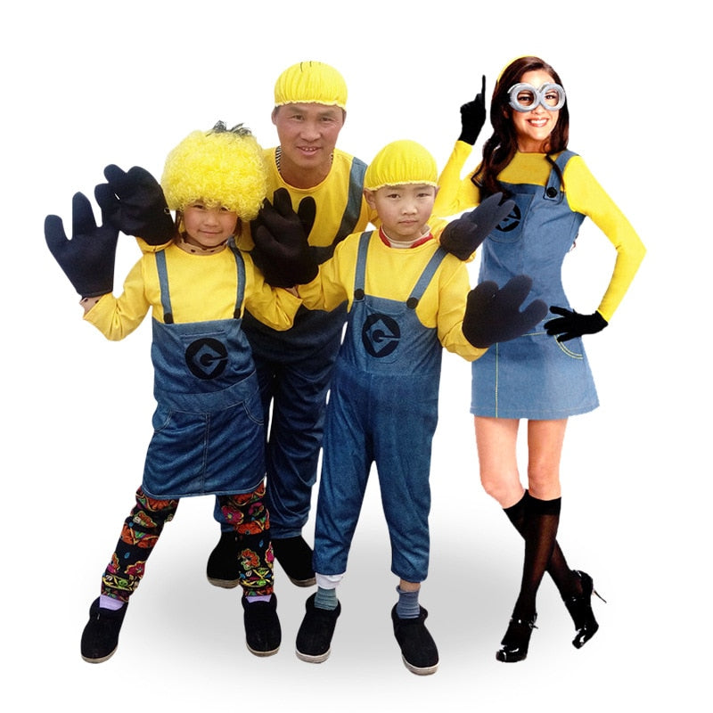 Costum pentru întreaga familie Minions