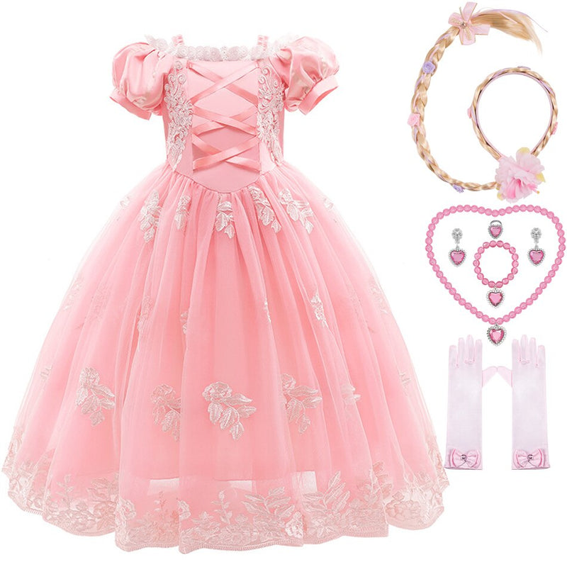 Rochie pentru copii Rapunzel - mai multe variante