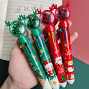 Creion multicolor de Crăciun - mai multe variante