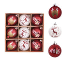 Globuri de Crăciun 9 buc - mai multe variante