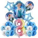 Set mare de baloane de ziua de naștere Frozen - mai multe variante