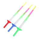 Săbii strălucitoare curcubeu - 3 buc