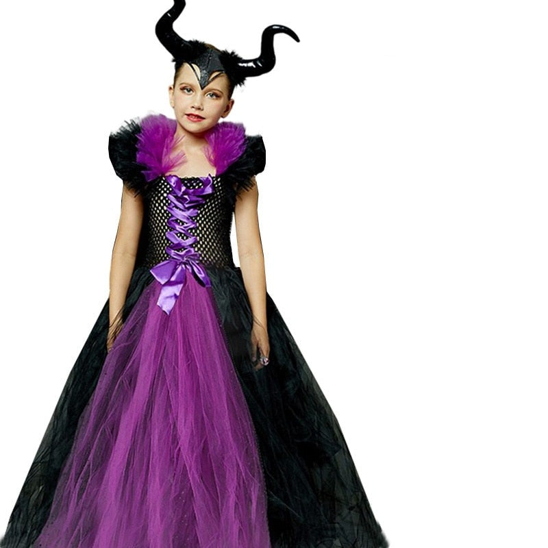 Costum pentru copii Maleficent - Regina Magiei Negre - mai multe variante