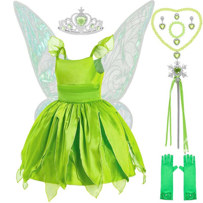 Costum pentru fete Tinkerbell - mai multe variante