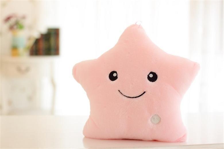 Plush cu lumini stea și inimă - mai multe variante