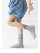 Șosete cu zebră pentru copii - 5 buc