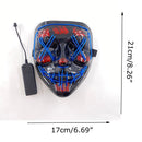 Mască strălucitoare cu LED-uri - mai multe variante