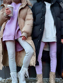 Jachetă elegantă pentru femei în jos - mai multe variante