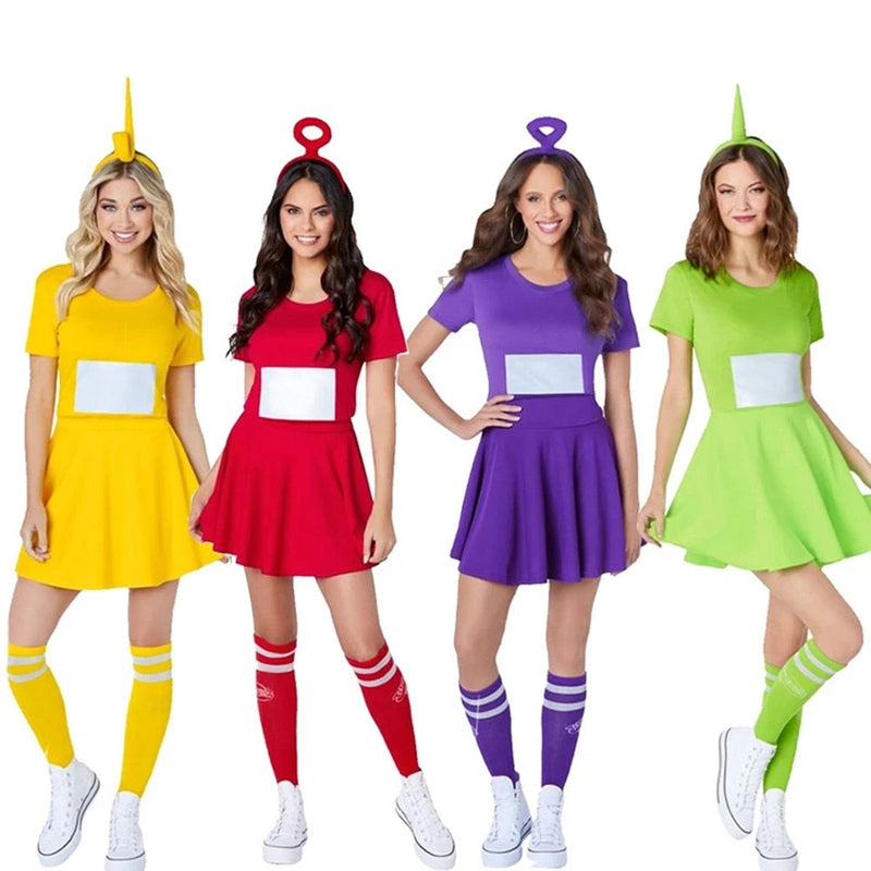 Costum pentru femei Teletubbies - mai multe culori