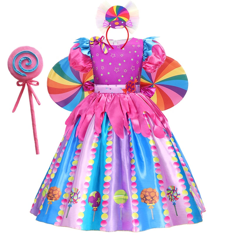 Costum pentru fete Candy - mai multe variante