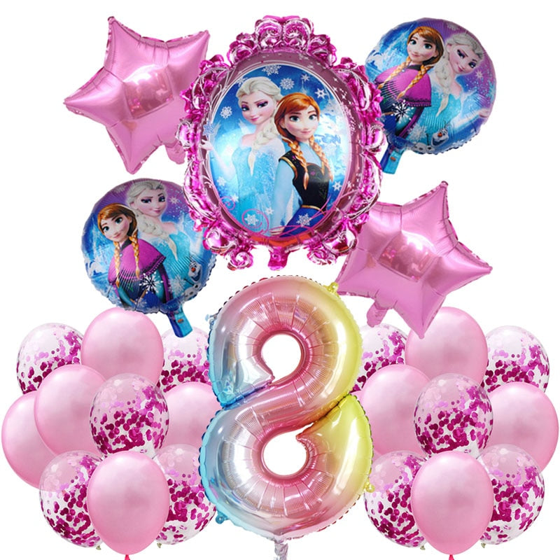 Set mare de baloane Frozen - mai multe variante