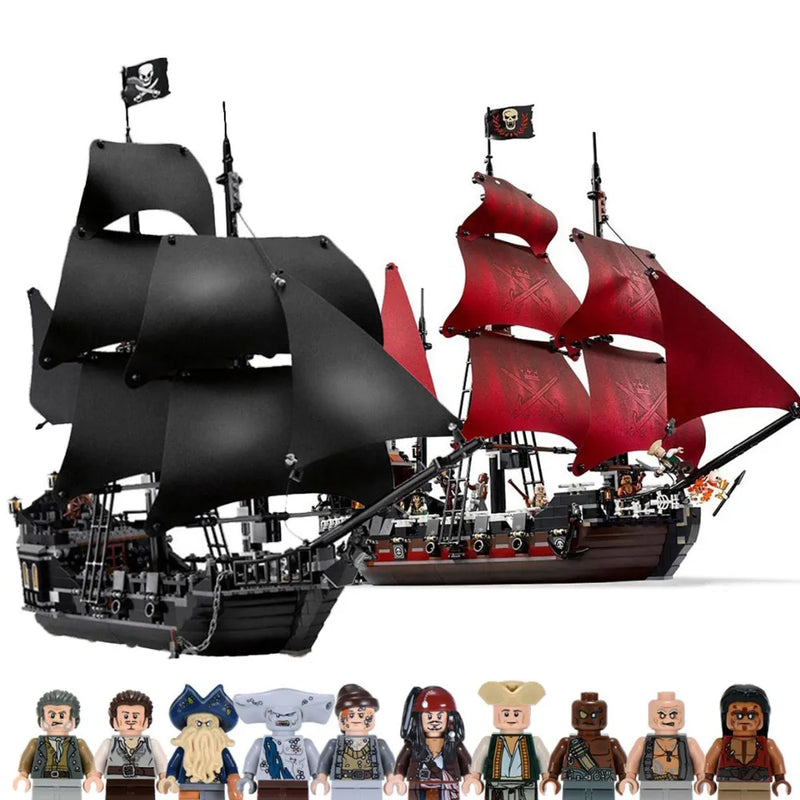 Navă de pirați uriașă pentru Lego - mai multe variante