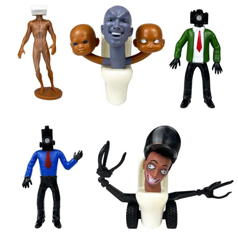 Great figurine Skibidi Toaletă - mai multe variante