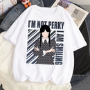 Tricou alb pentru femei Miercuri - mai multe variante