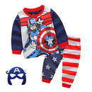Costum pijama pentru copii Captain America - mai multe variante