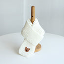 Eșarfă pentru copii cu ursuleț de pluș - mai multe variante