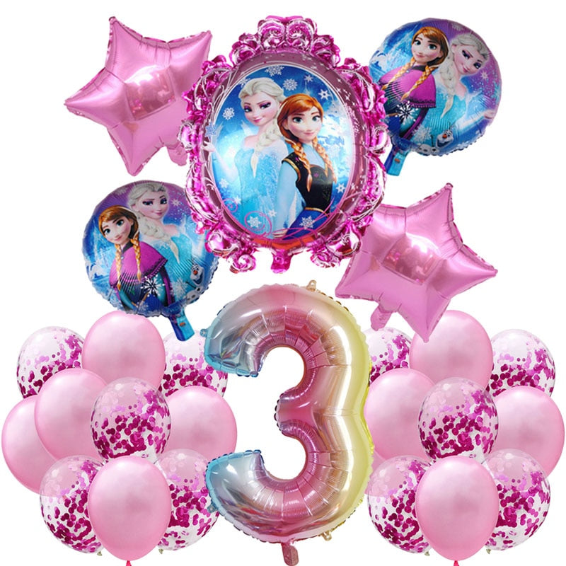Set mare de baloane Frozen - mai multe variante