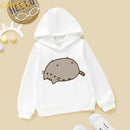 Hanorac pentru copii cu motiv de pisică - mai multe variante