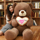 Ursuleț teddy mare de pluș - mai multe variante