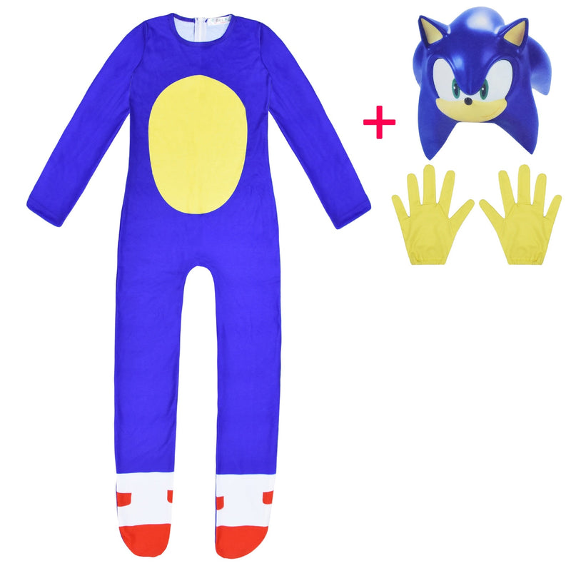 Costum pentru copii Sonic - mai multe culori