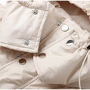 Jachetă elegantă pentru femei în jos - mai multe variante