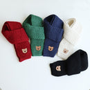 Eșarfă pentru copii cu ursuleț de pluș - mai multe variante