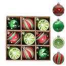 Globuri de Crăciun 9 buc - mai multe variante