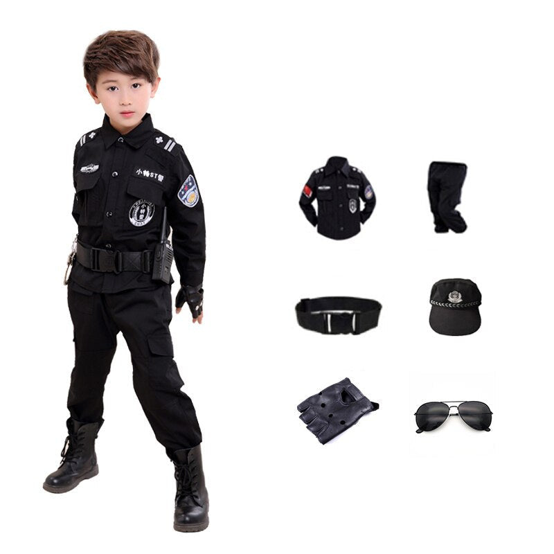 Costum pentru copii ofițer SWAT - mai multe variante