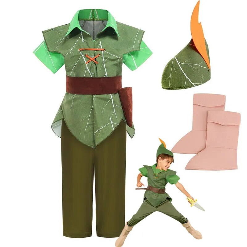 Costum pentru copii Peter Pan