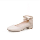 Pantofi eleganți pentru fete cu arc - mai multe variante