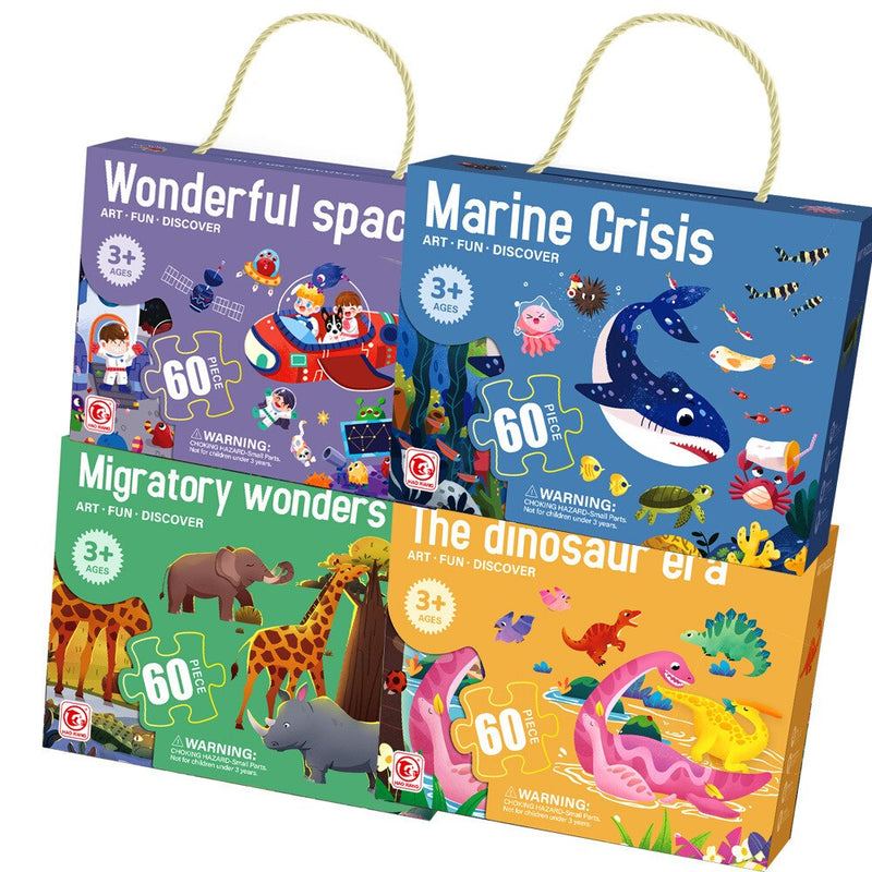 Set de puzzle pentru copii - mai multe variante