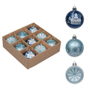 Globuri de Crăciun 9 buc - mai multe variante