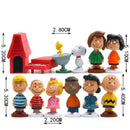 Figurine Snoopy - 12 buc