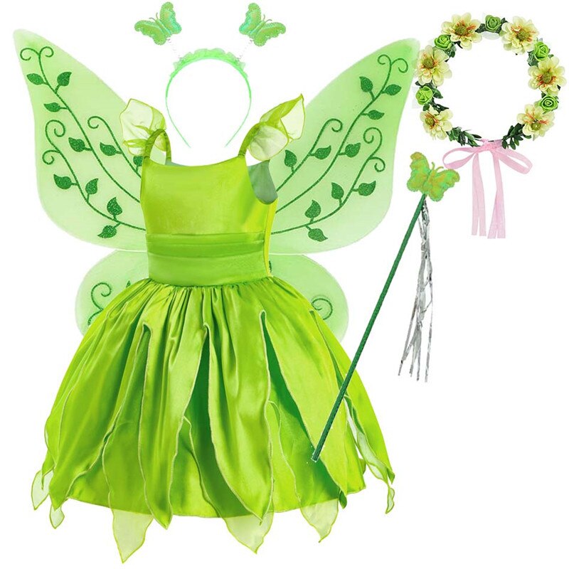 Costum pentru fete Tinkerbell - mai multe variante