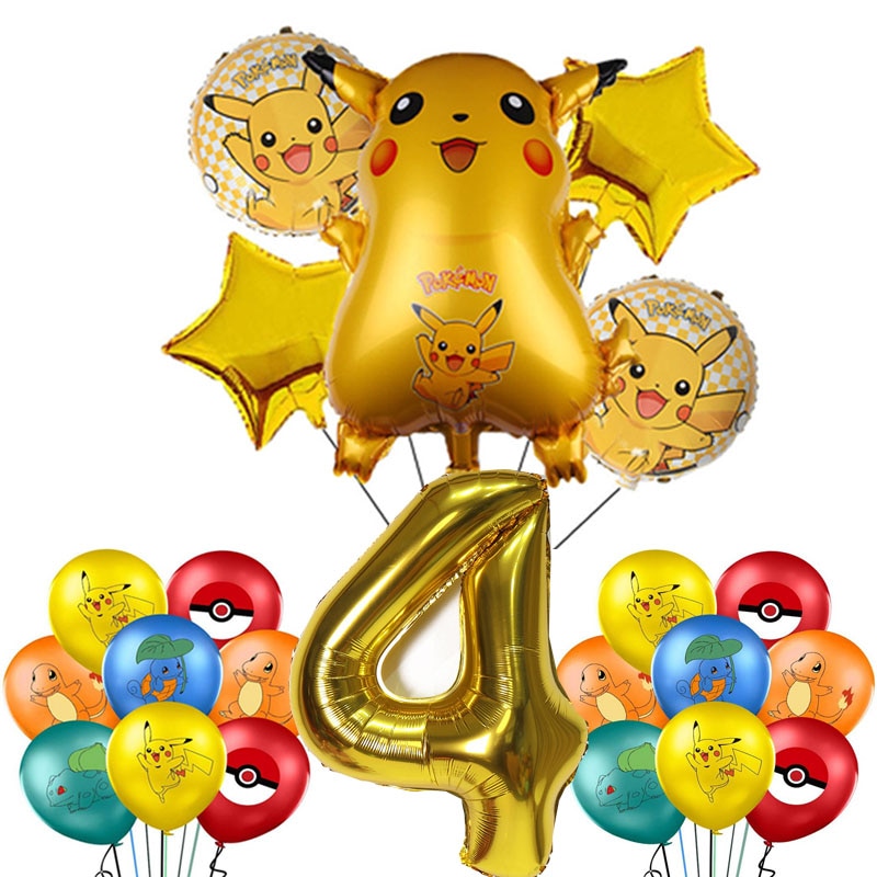 Set mare de baloane Pikachu - mai multe variante