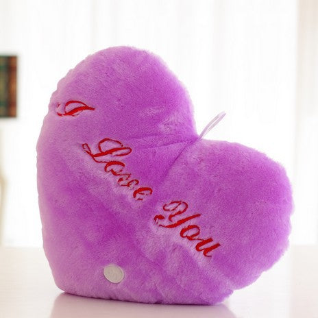 Plush cu lumini stea și inimă - mai multe variante
