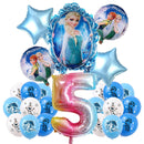 Set mare de baloane de ziua de naștere Frozen - mai multe variante