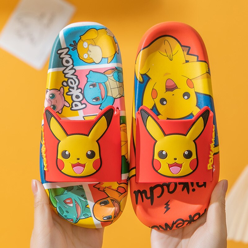 Papuci pentru copii Pikachu - mai multe variante