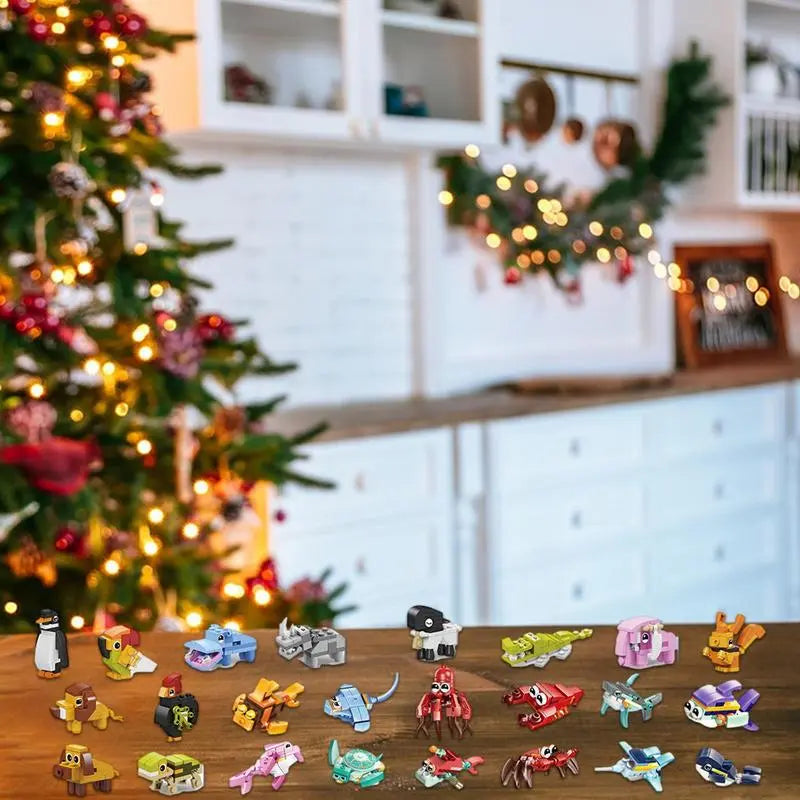 Calendar de Advent Animale pentru Lego