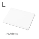 Bloc de etichete adezive albe - mai multe mărimi