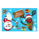 Sticker decorativ de Crăciun pentru ferestre - mai multe variante