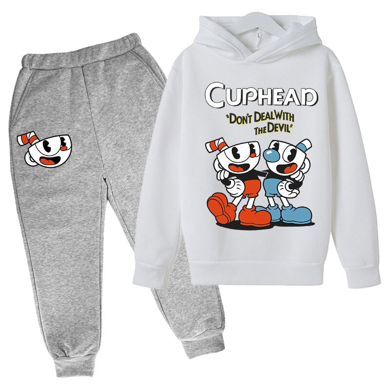 Trening pentru copii Cuphead - mai multe variante