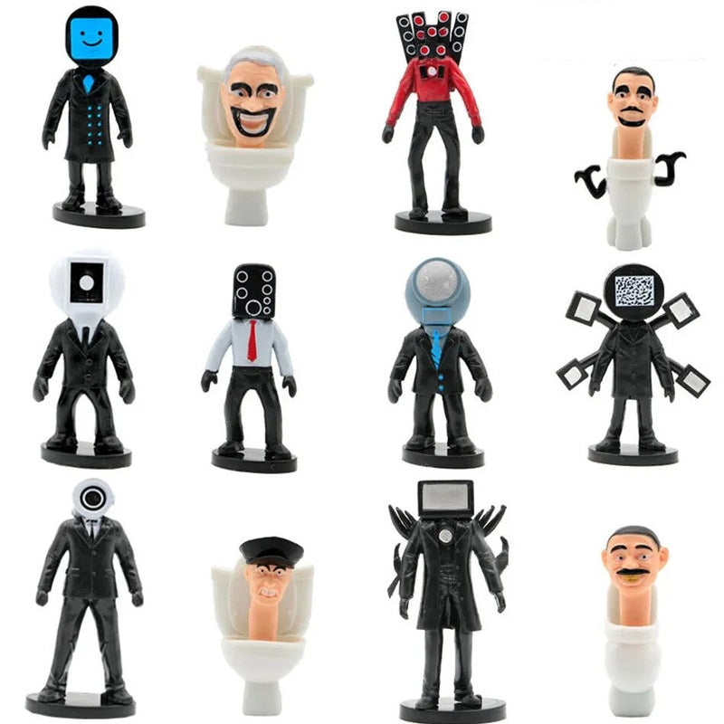 Figurine Skibidi Toaletă - mai multe variante