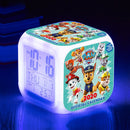 Ceas de alarmă LED PAW Patrol - mai multe variante