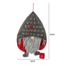 Calendar de advent mare suspendat - mai multe variante