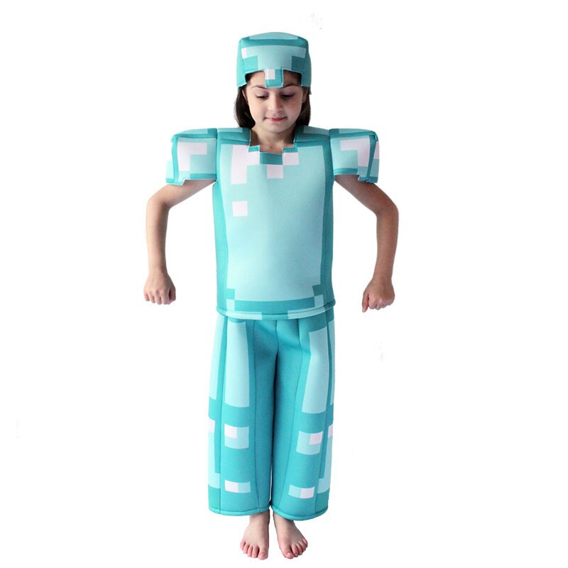 Costum pentru copii Minecraft - armura de diamant