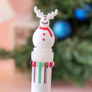 Creion multicolor de Crăciun - mai multe variante