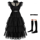 Rochie pentru fete Wednesday - mai multe variante