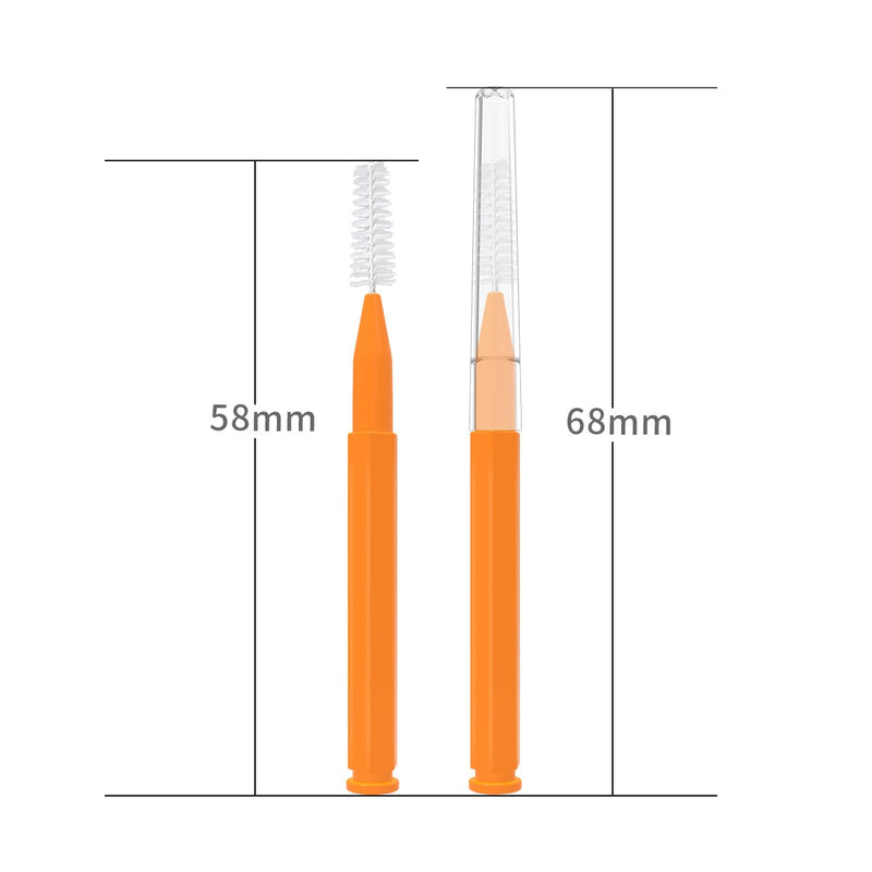 Mezizubní kartáčky 30 ks - 0,6 mm - více barev